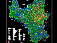 File AutoCAD bản đồ quy hoạch thành phố Hà Nội đến năm 2030, tầm nhìn đến năm 2050